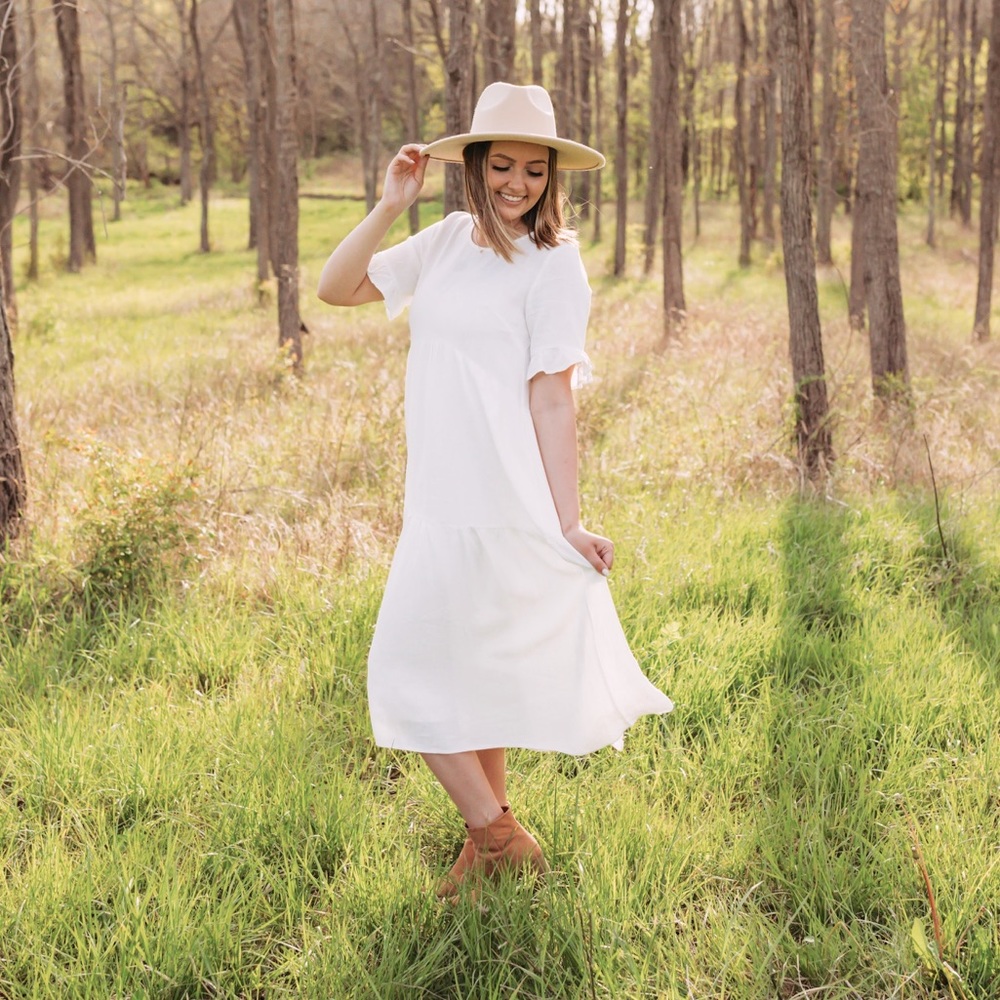 Yours Truly Midi Dress